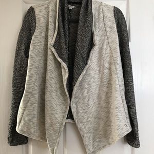 Open sweater cardigan